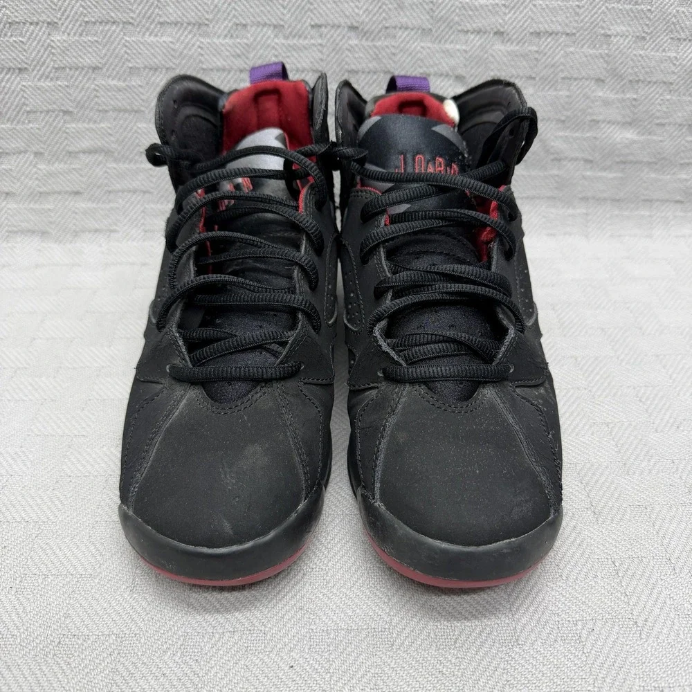 Nike Air Jordan 7‎ Retro Raptors GS Kids 5.5y Black Basketball 304774-018